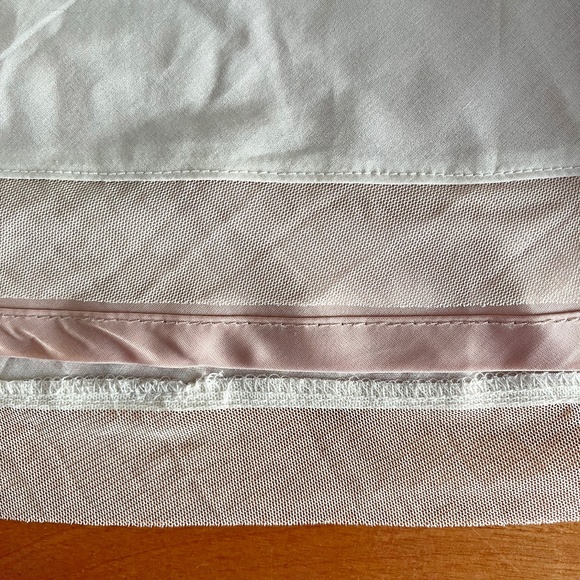 sweet little cream v-neck date dress mini cotton 2 - Picture 8 of 10